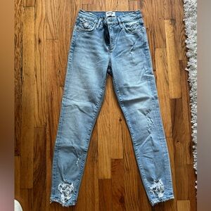 AGOLDE Sophie Cropped Skinny Jeans